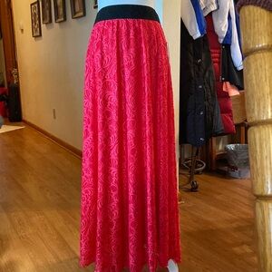 Beautiful lularoe Lucy skirt. Size XL